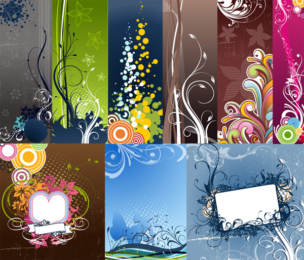 free vector Fashion Vector Background Graphic Pack